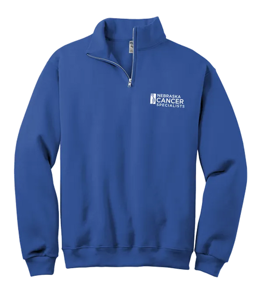1/4 Zip Cadet Collar Sweatshirt – NCS Logo